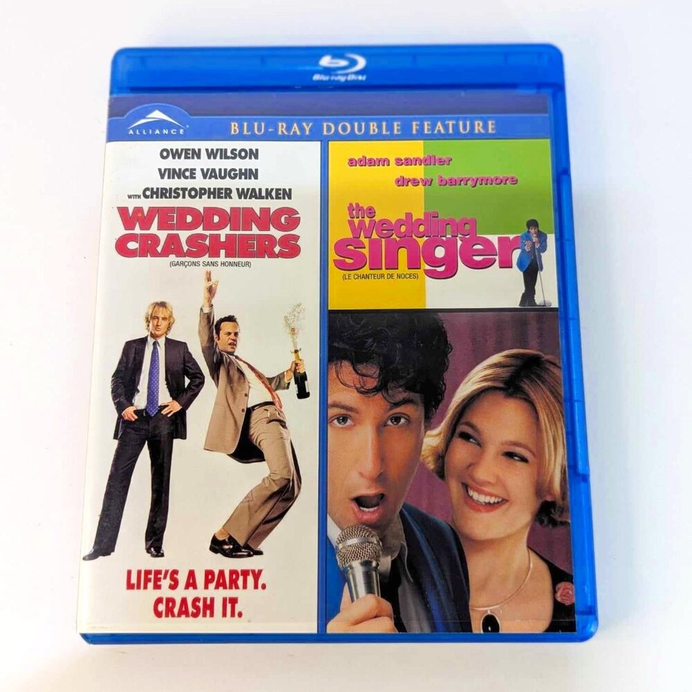 Wedding Crashers & The Wedding Singer *Blu-ray* 4 FOR $20